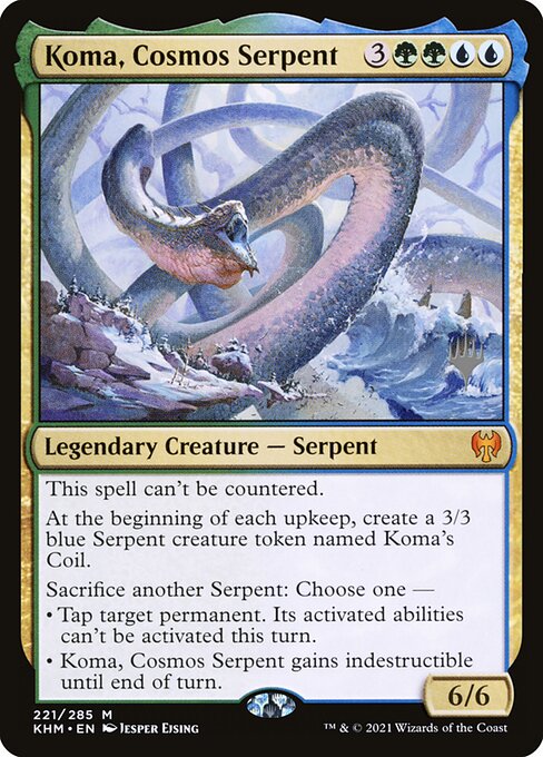 Koma, Cosmos Serpent 221p