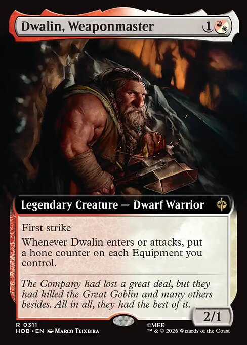 Dwalin, Weaponmaster 311