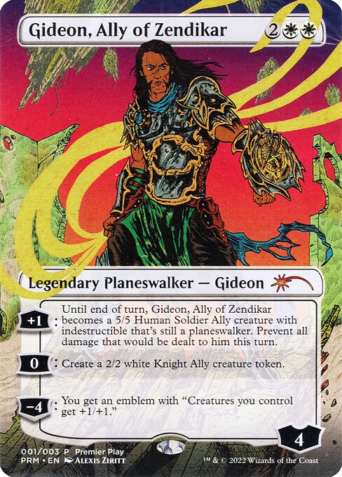 Gideon, Ally of Zendikar 1