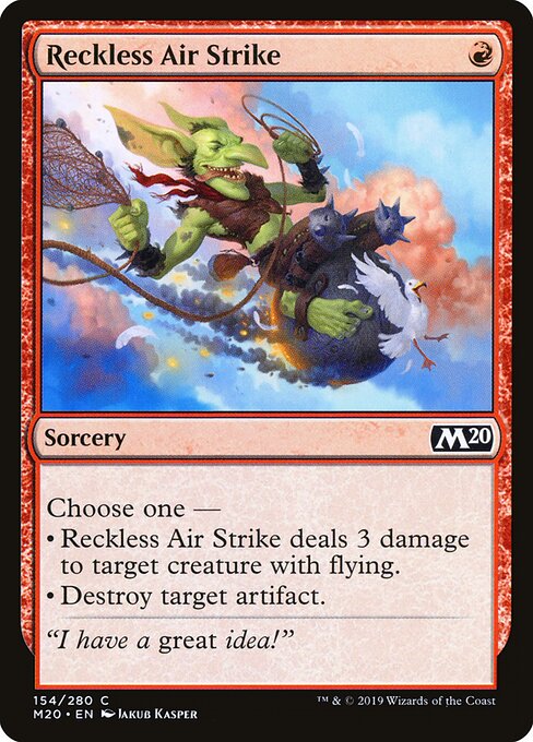 Reckless Air Strike 154