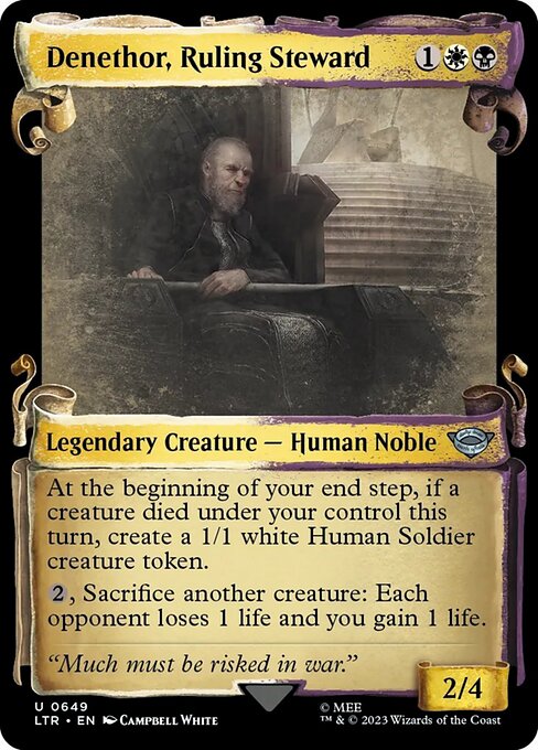 Denethor, Ruling Steward 649