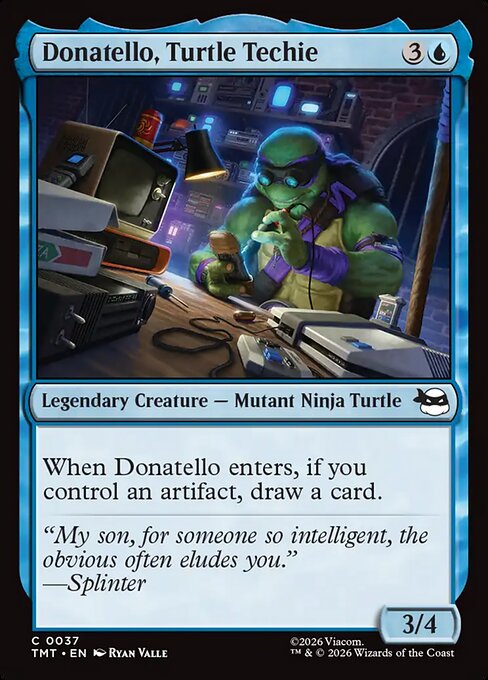 Donatello, Turtle Techie 37