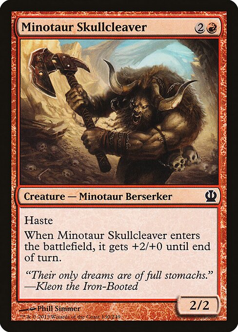 Minotaur Skullcleaver 130