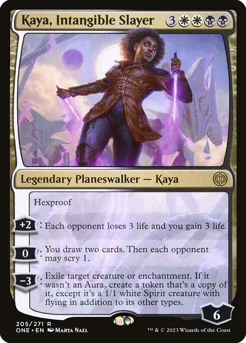 Kaya, Intangible Slayer 205