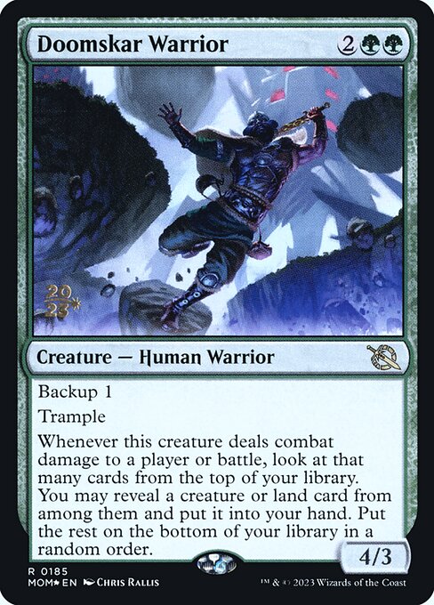 Doomskar Warrior 185s