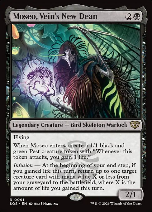 Moseo, Vein's New Dean 91