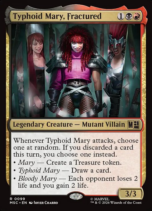 Typhoid Mary, Fractured 99