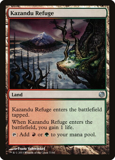 Kazandu Refuge 71