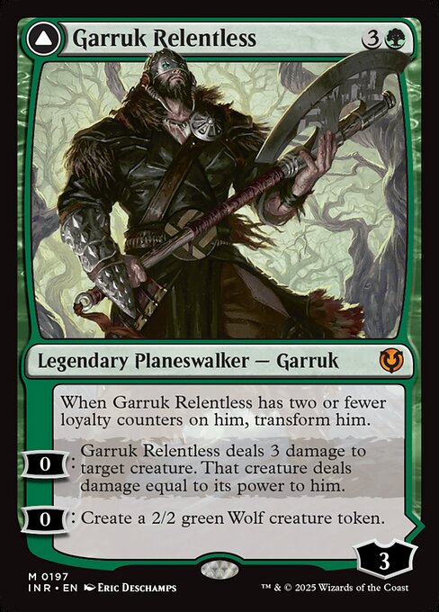 Garruk Relentless // Garruk, the Veil-Cursed 197