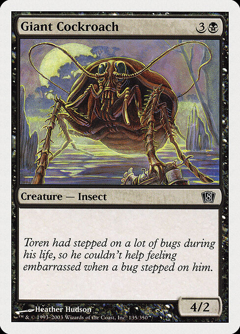 Giant Cockroach 135