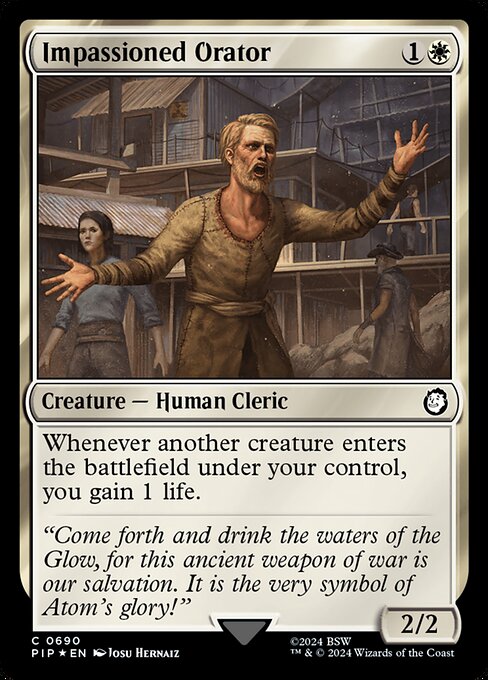 Impassioned Orator 690