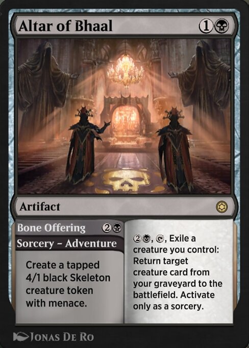 Altar of Bhaal // Bone Offering 139