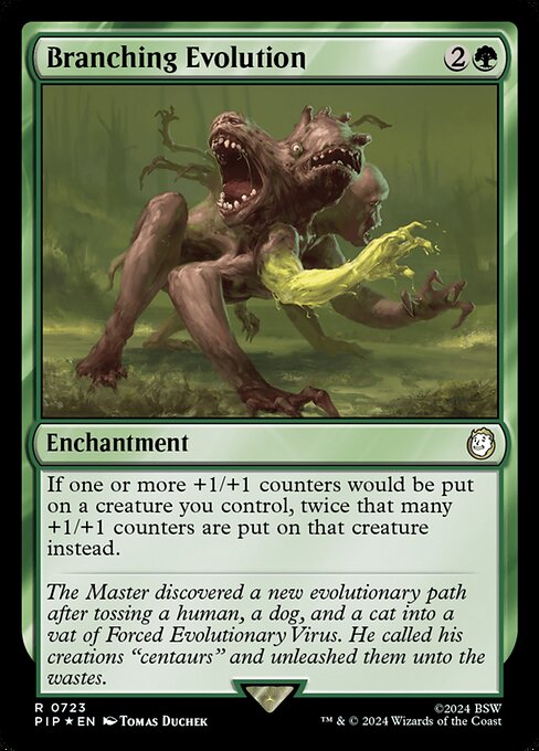 Branching Evolution 723
