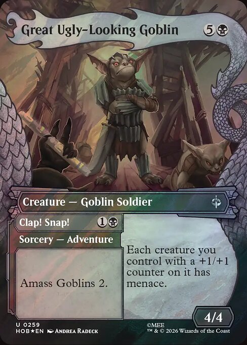 Great Ugly-Looking Goblin // Clap! Snap! 259