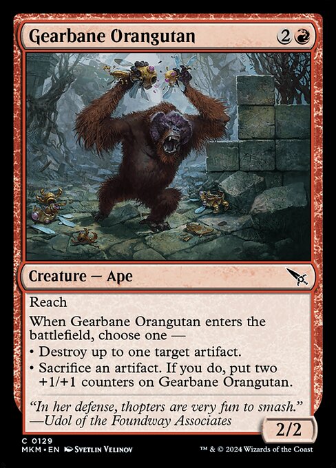 Gearbane Orangutan 129