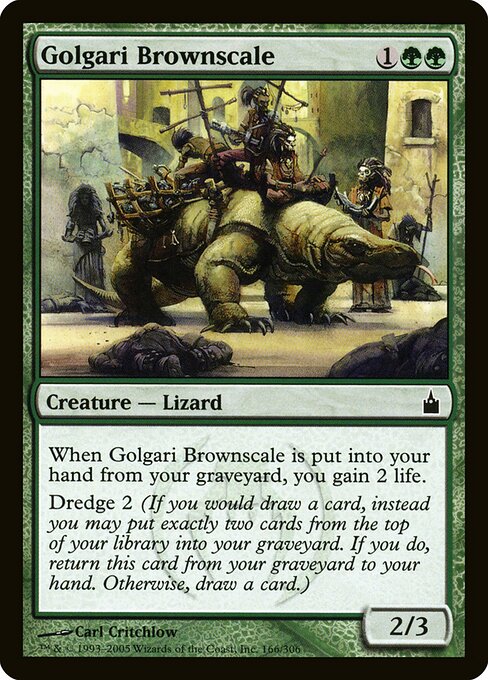 Golgari Brownscale 166