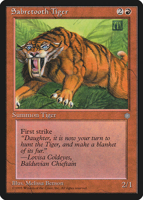 Sabretooth Tiger 215