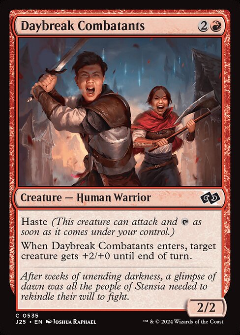 Daybreak Combatants 535