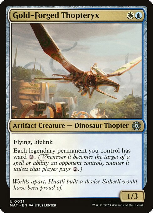 Gold-Forged Thopteryx 31