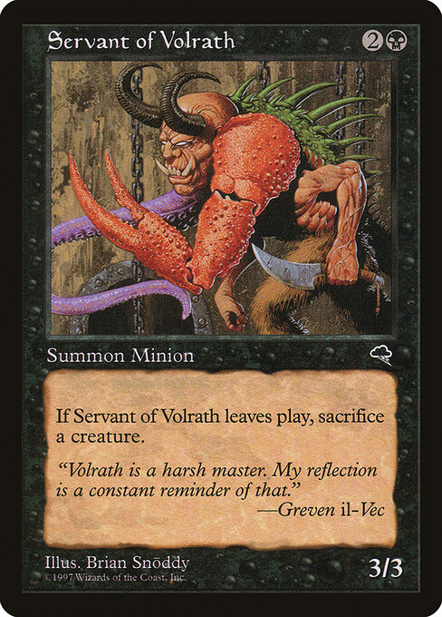 Servant of Volrath 156