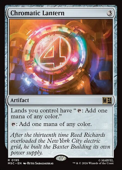 Chromatic Lantern 195