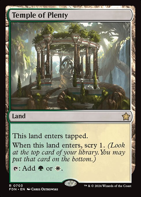 Temple of Plenty 703