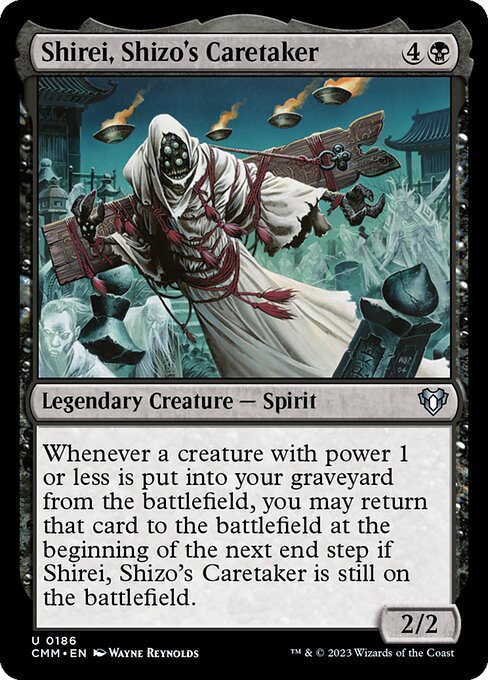 Shirei, Shizo's Caretaker 186