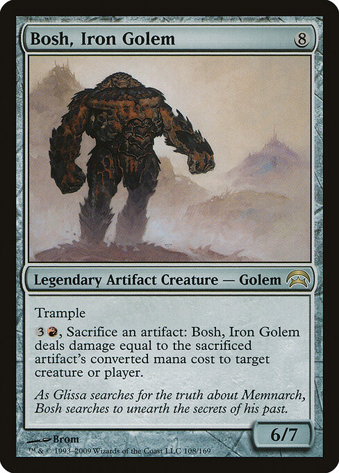 Bosh, Iron Golem 108