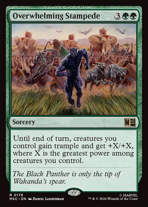 Overwhelming Stampede 178