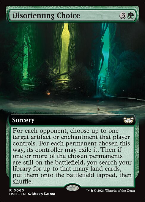 Disorienting Choice 60