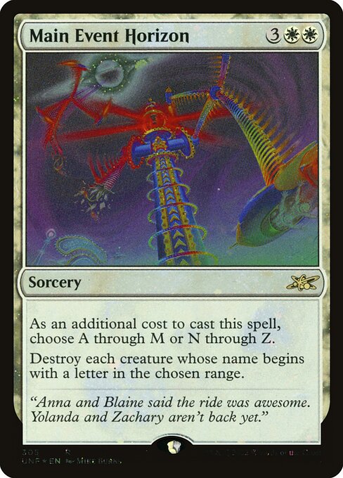Main Event Horizon 305