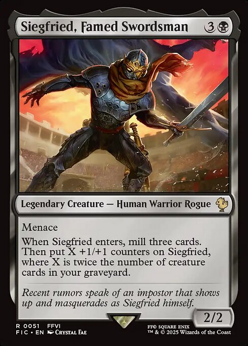 Siegfried, Famed Swordsman 51