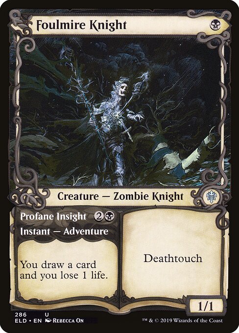 Foulmire Knight // Profane Insight 286