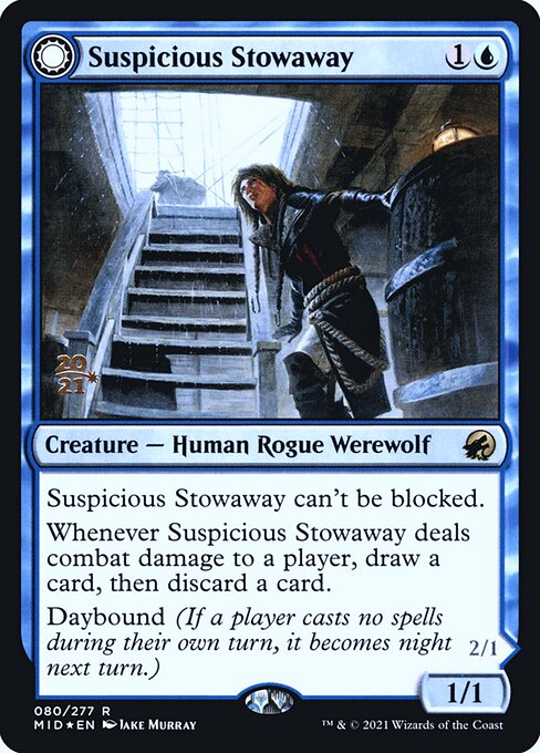 Suspicious Stowaway // Seafaring Werewolf 80s