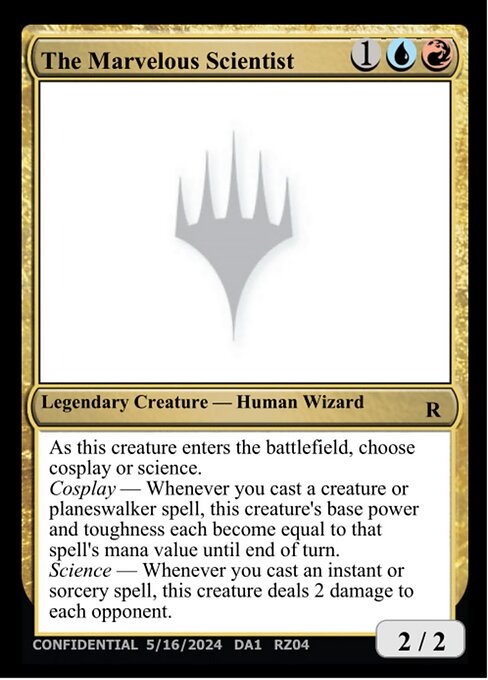 The Marvelous Scientist RZ04j