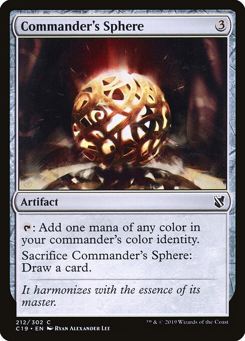 Commander's Sphere 212