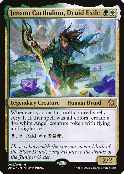 Jenson Carthalion, Druid Exile 3