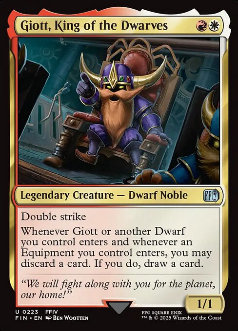 Giott, King of the Dwarves 223