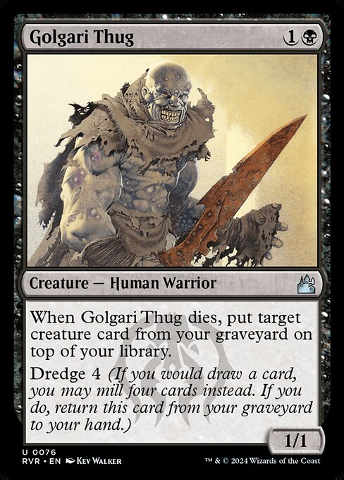 Golgari Thug 76