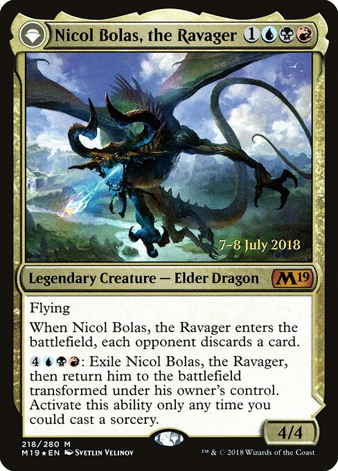 Nicol Bolas, the Ravager // Nicol Bolas, the Arisen 218s