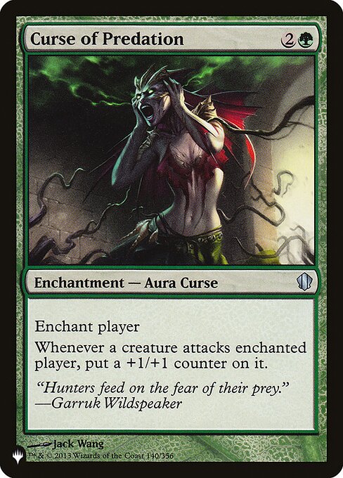 Curse of Predation C13-140