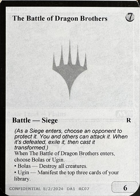 The Battle of Dragon Brothers // Fate Reforged RC07b