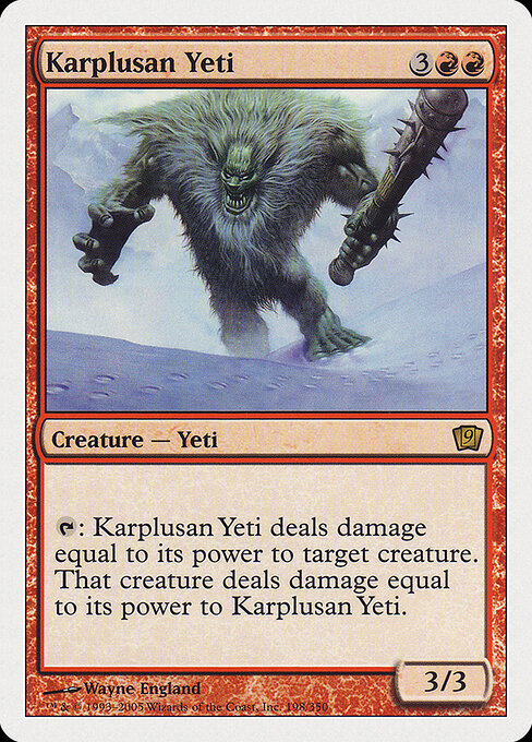 Karplusan Yeti 198