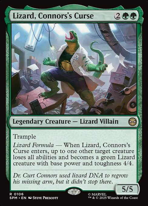 Lizard, Connors's Curse 106