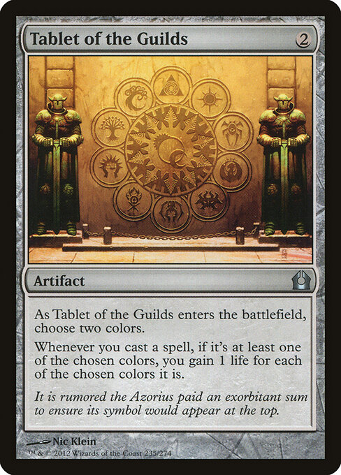 Tablet of the Guilds 235