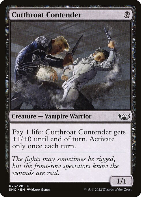 Cutthroat Contender 73
