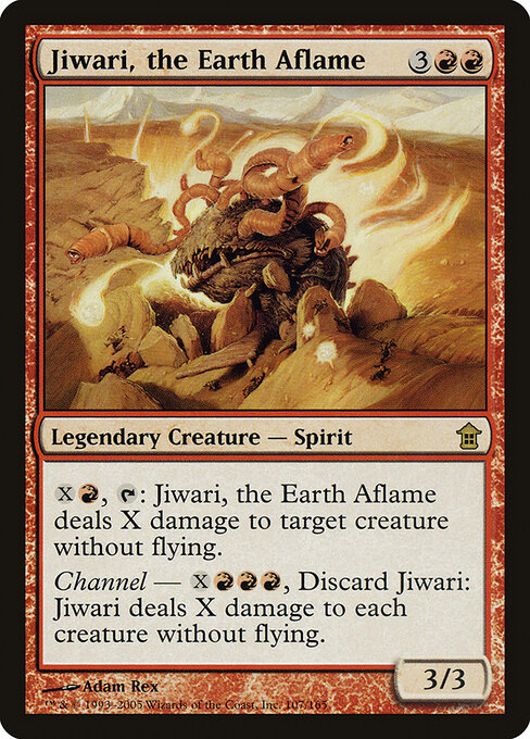 Jiwari, the Earth Aflame 107