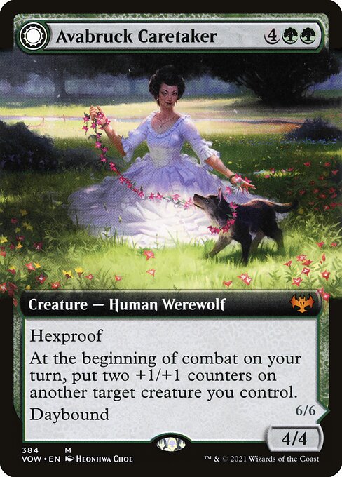 Avabruck Caretaker // Hollowhenge Huntmaster 384