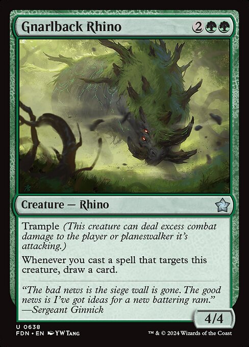 Gnarlback Rhino 638