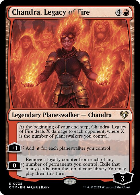 Chandra, Legacy of Fire 735